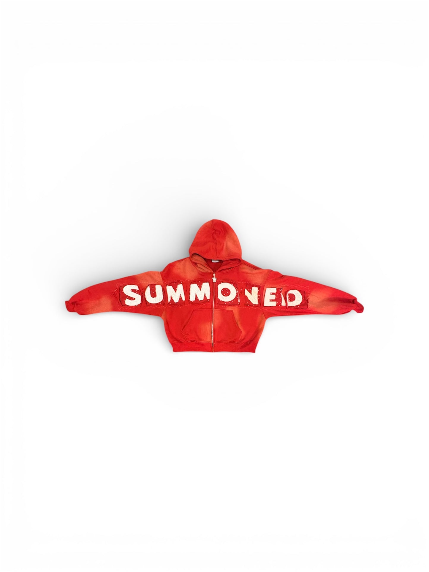 " SUMMONED TILL DAWN ZIP UP " CHERRY EDITION