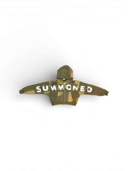 “SUMMONED TILL DAWN HOODIE” OLIVE GREEN