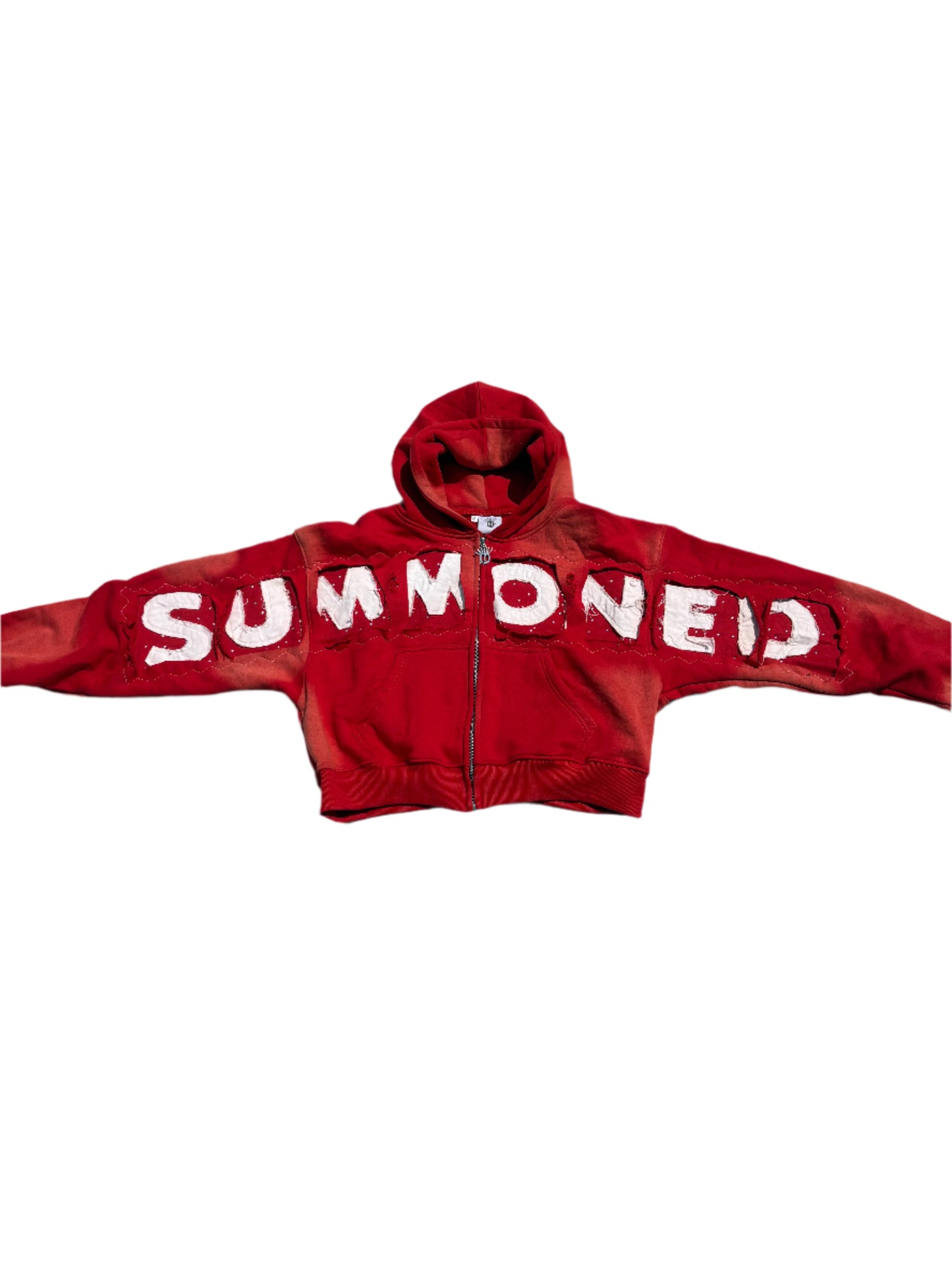 " SUMMONED TILL DAWN ZIP UP " CHERRY EDITION