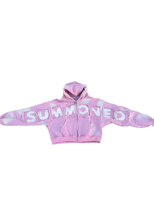 "SUMMONED TILL DAWN ZIP UP " BLOSSOM EDITON